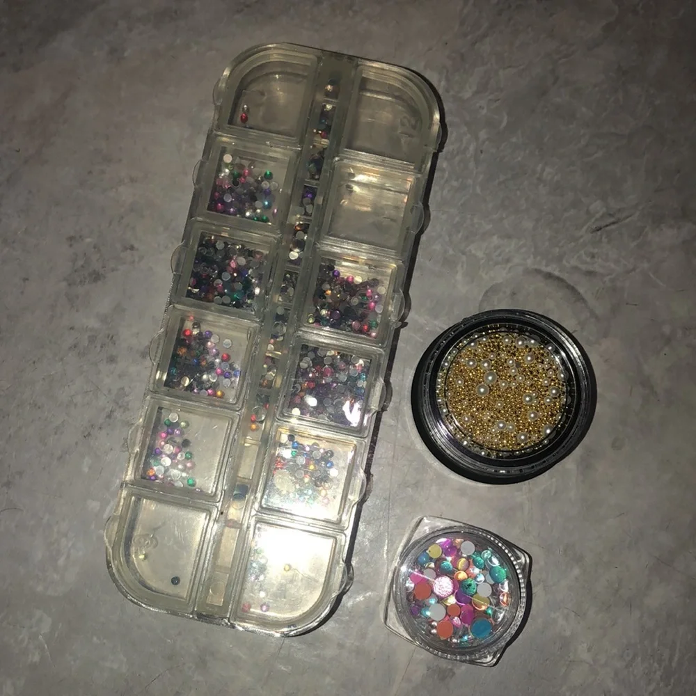 Nail stickers nail art nail tools nail rhinestones for press on or acrylic nail - Picture 4 of 7